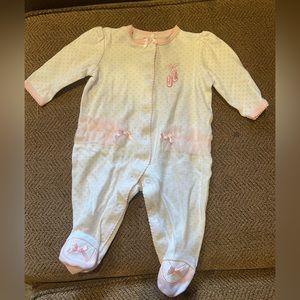 Little me 3month foot pajama